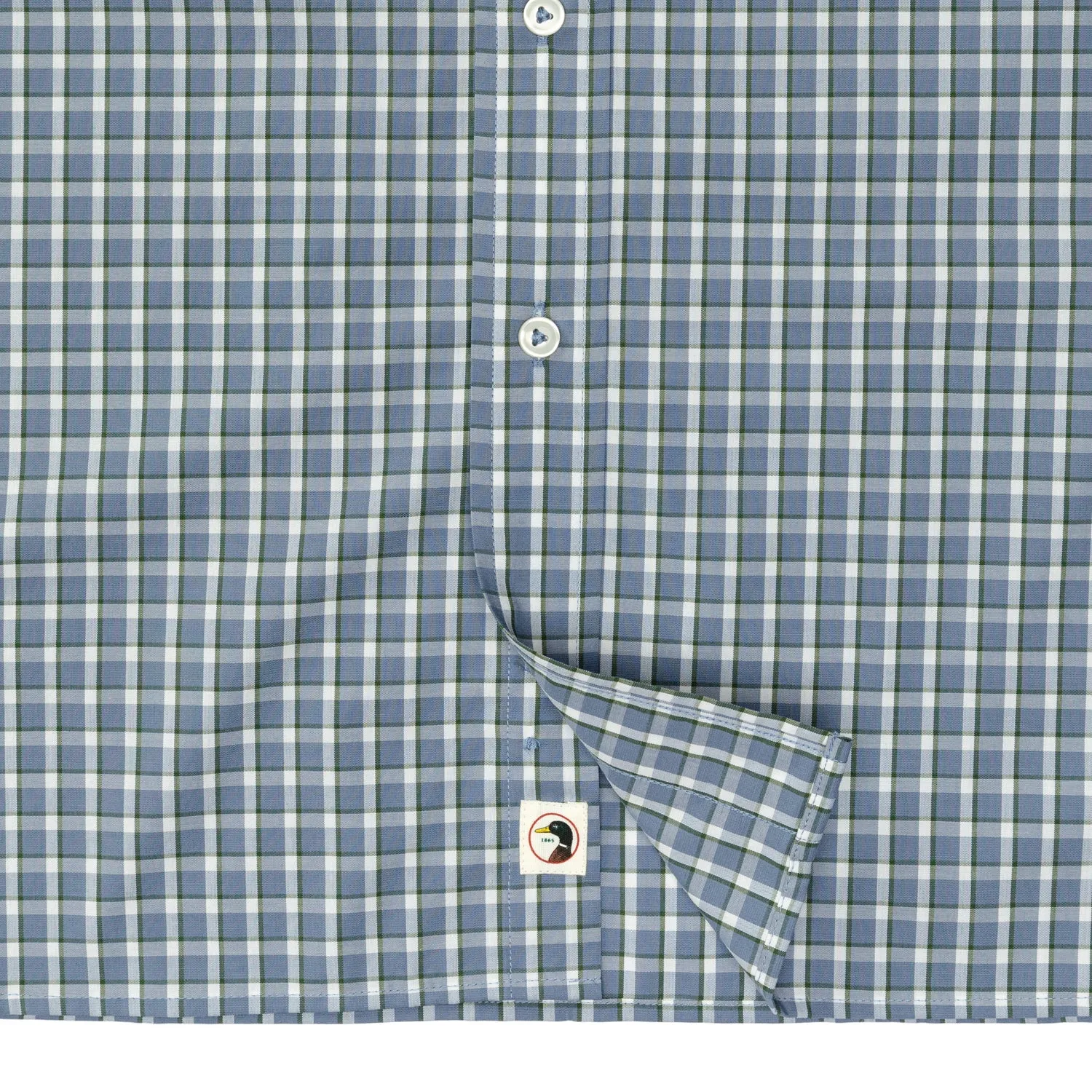 Harrell Plaid Performance Poplin Sport Shirt