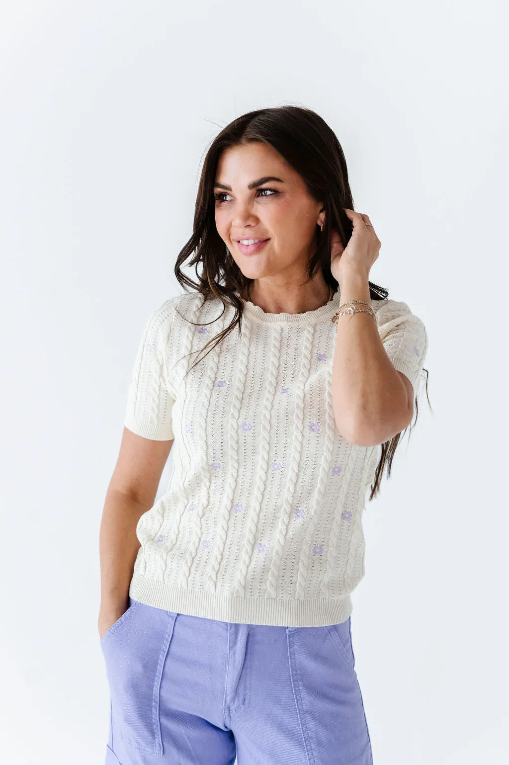 Heidi Embroidered Top