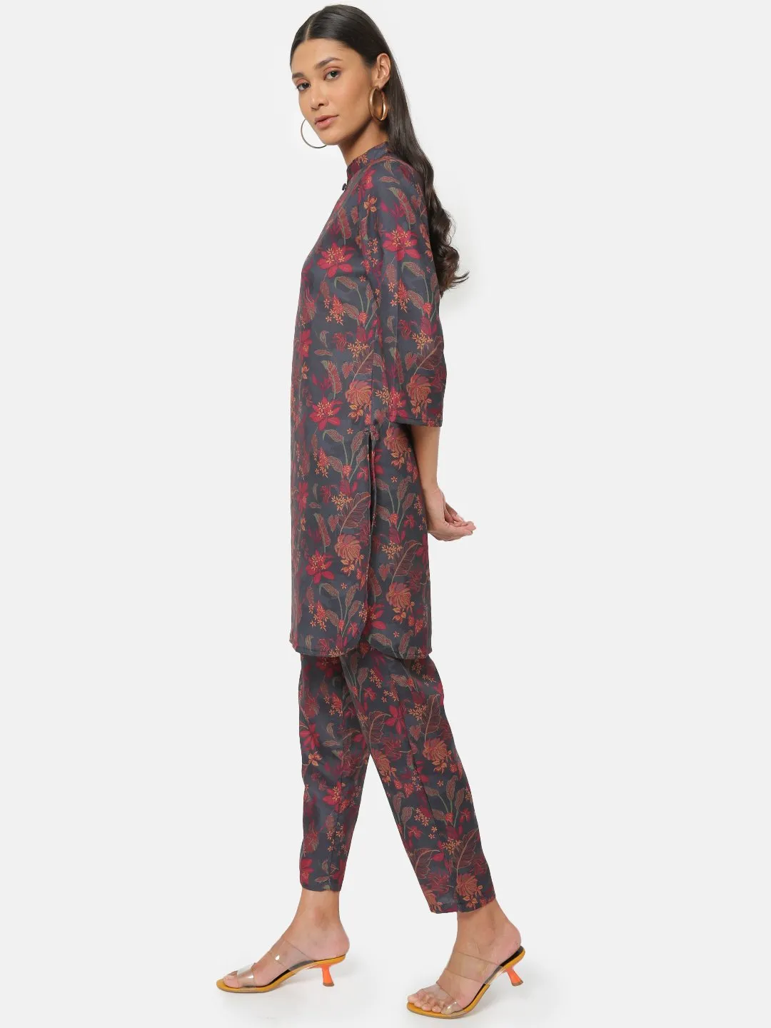 Hidden Mist Printed Trousers