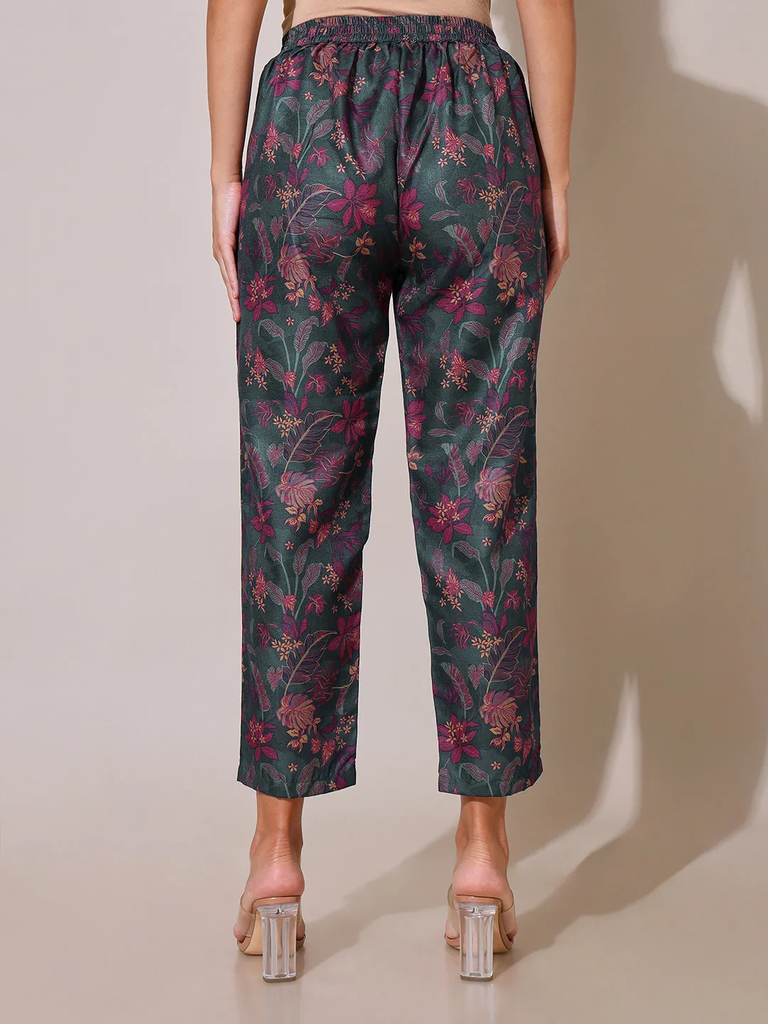 Hidden Mist Printed Trousers