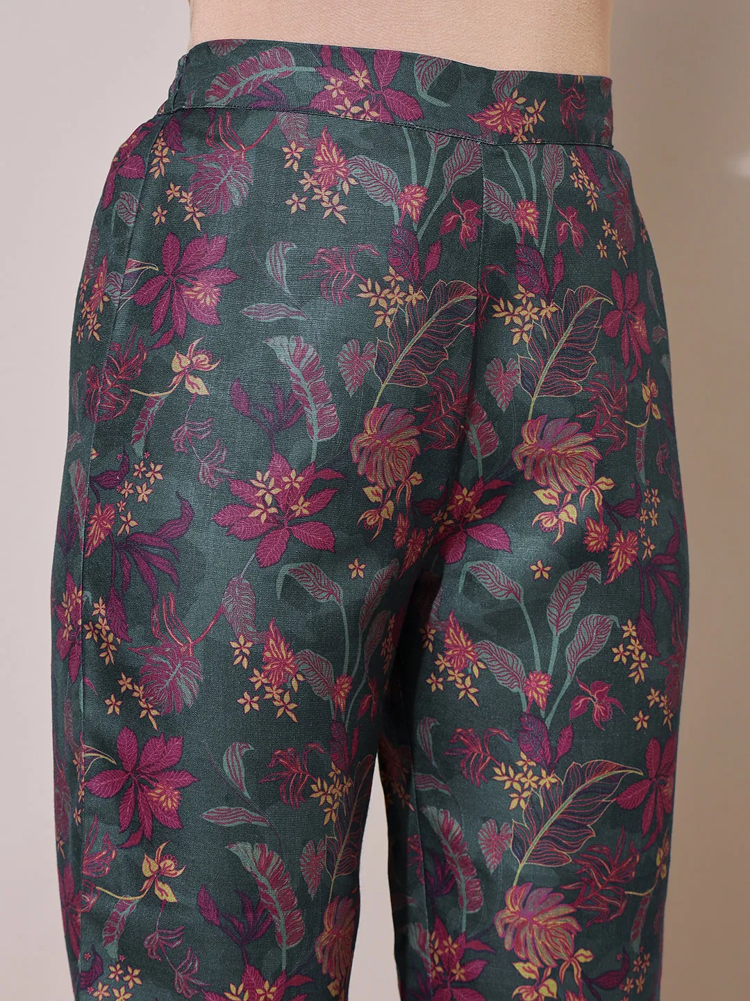 Hidden Mist Printed Trousers