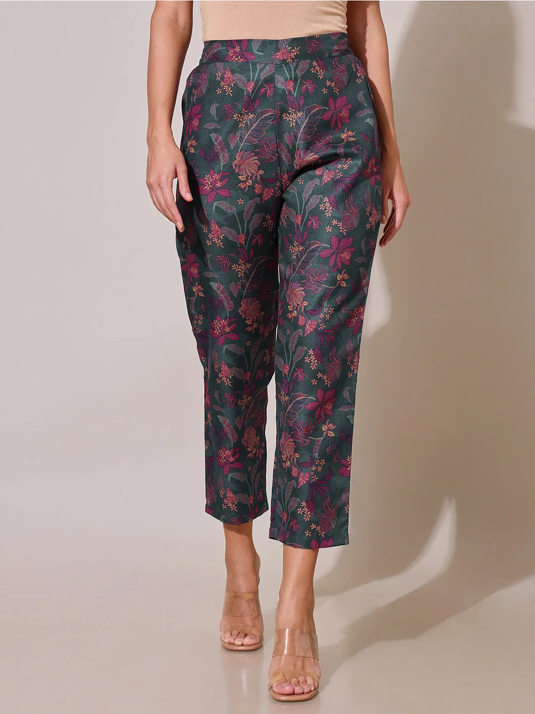 Hidden Mist Printed Trousers