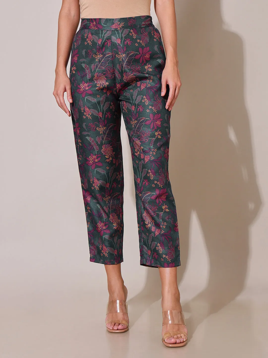 Hidden Mist Printed Trousers