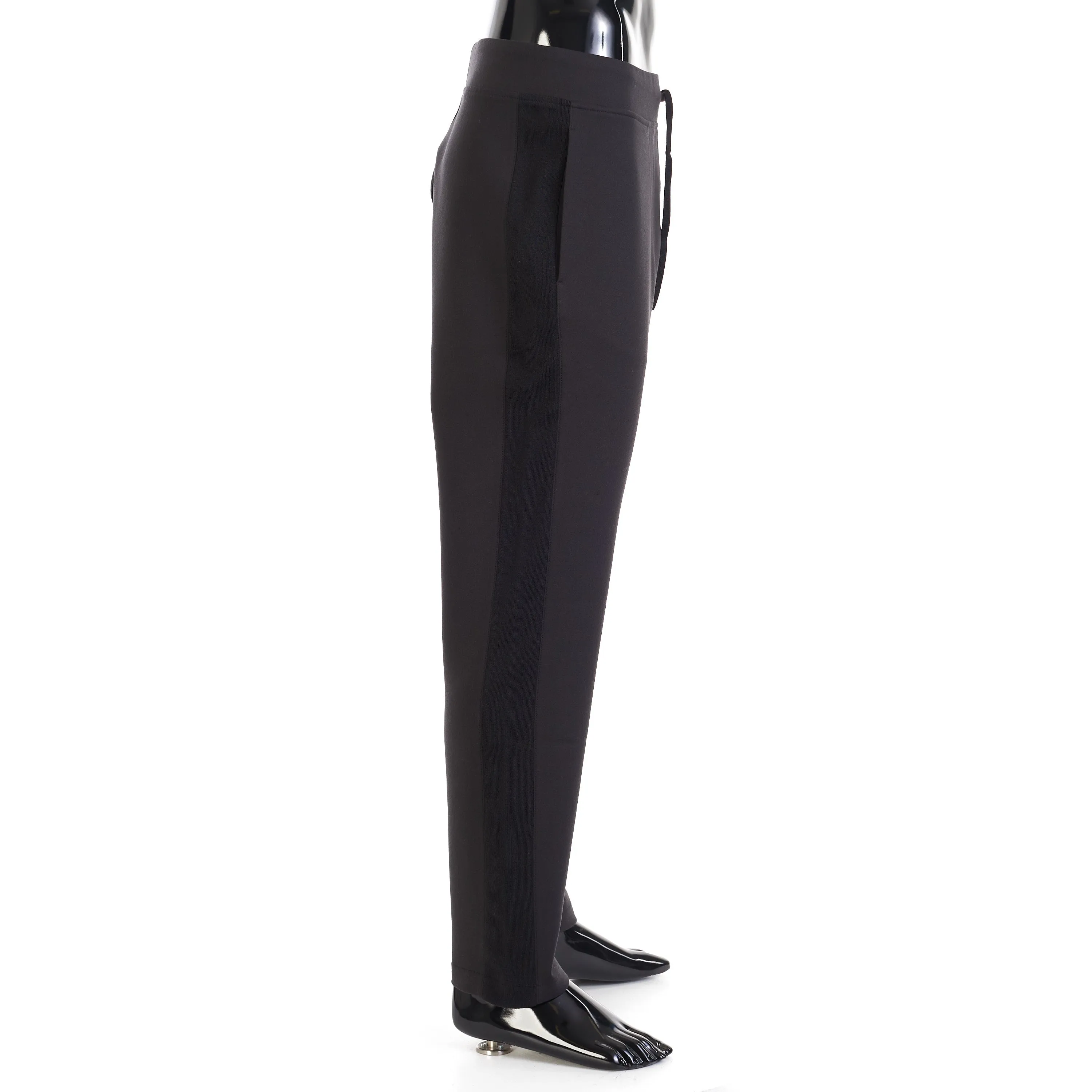 Holburn Trouser In Onyx Black Virgin Wool