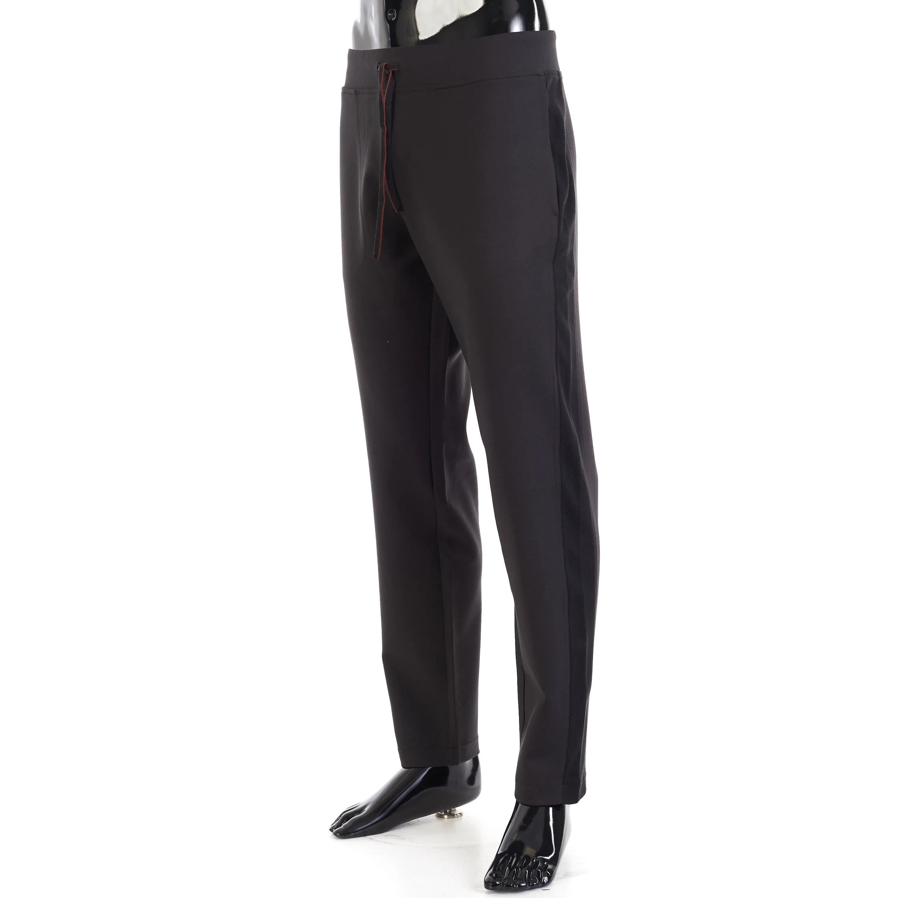 Holburn Trouser In Onyx Black Virgin Wool