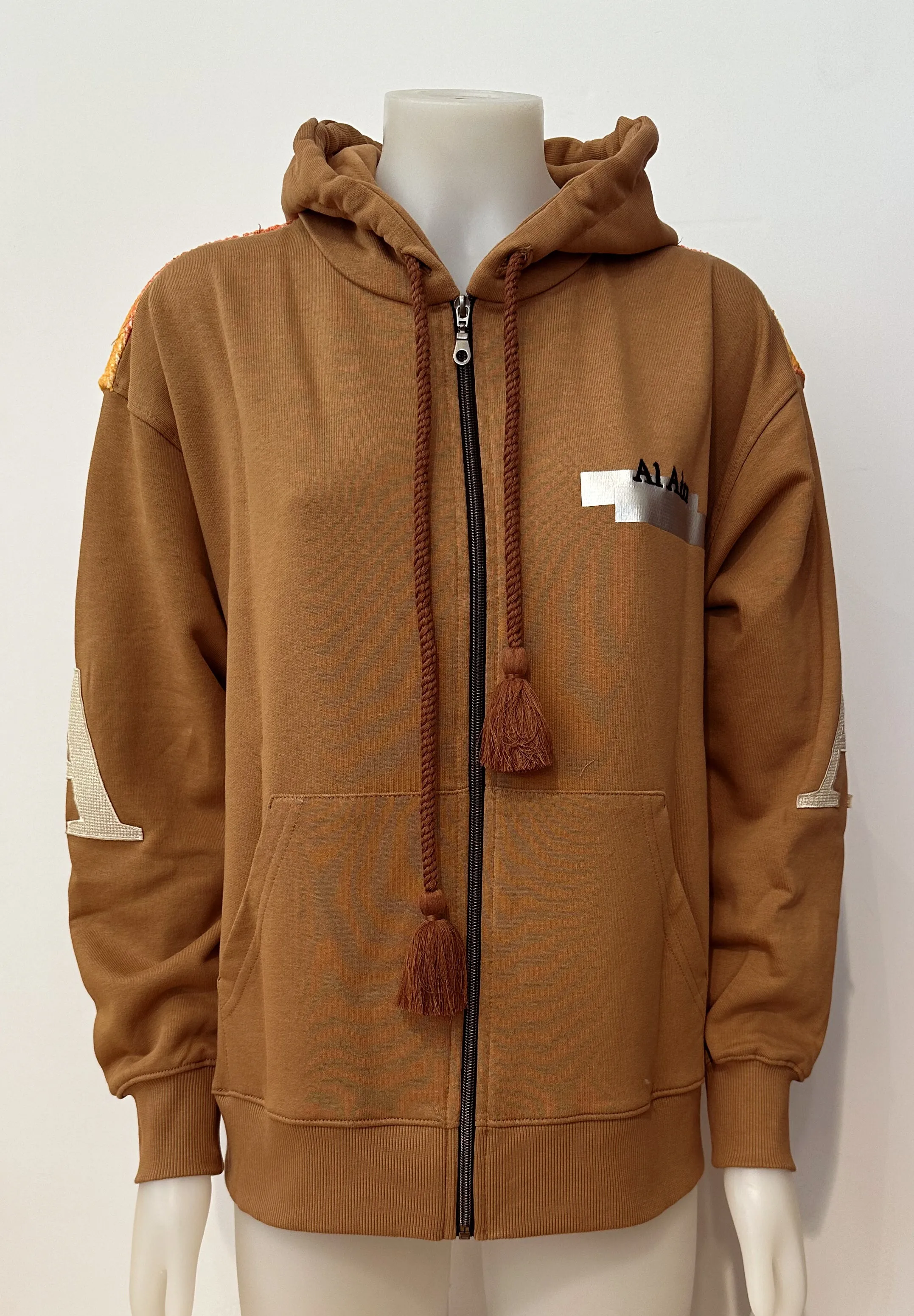 Hoodie Jacke AL AIN Camel