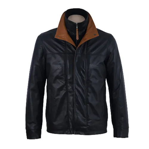 Huxley Black Premium Leather jacket