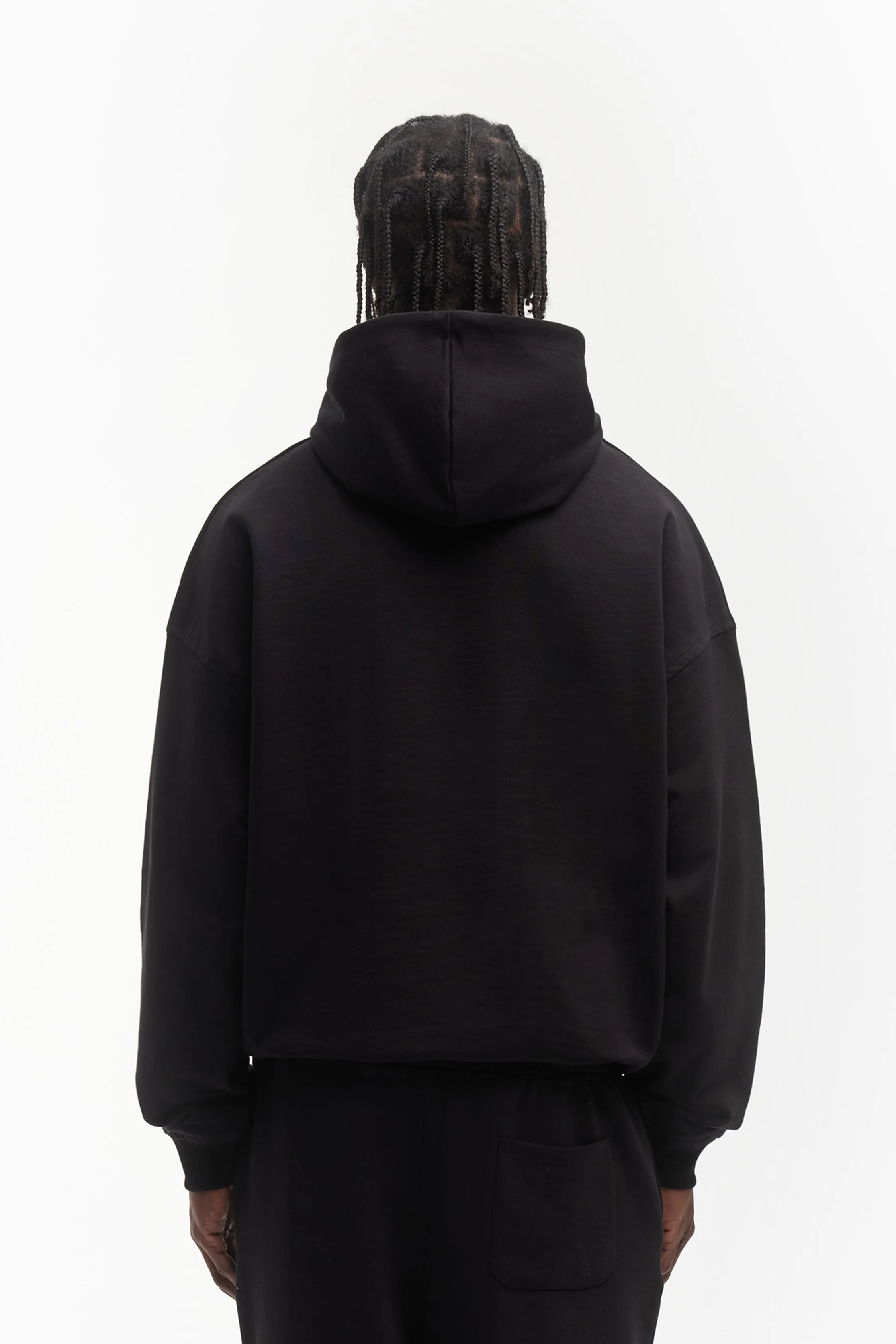 %INFLATE BLACK HOODIE%