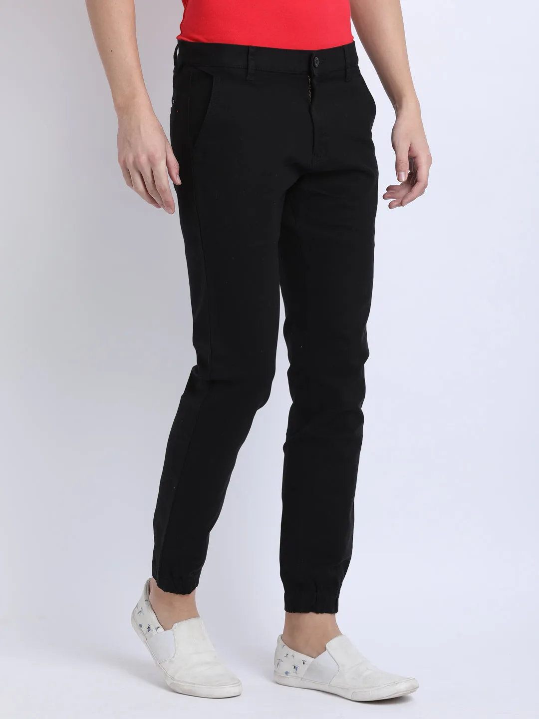 JDC Casual Solid Jogger Trouser - Blue