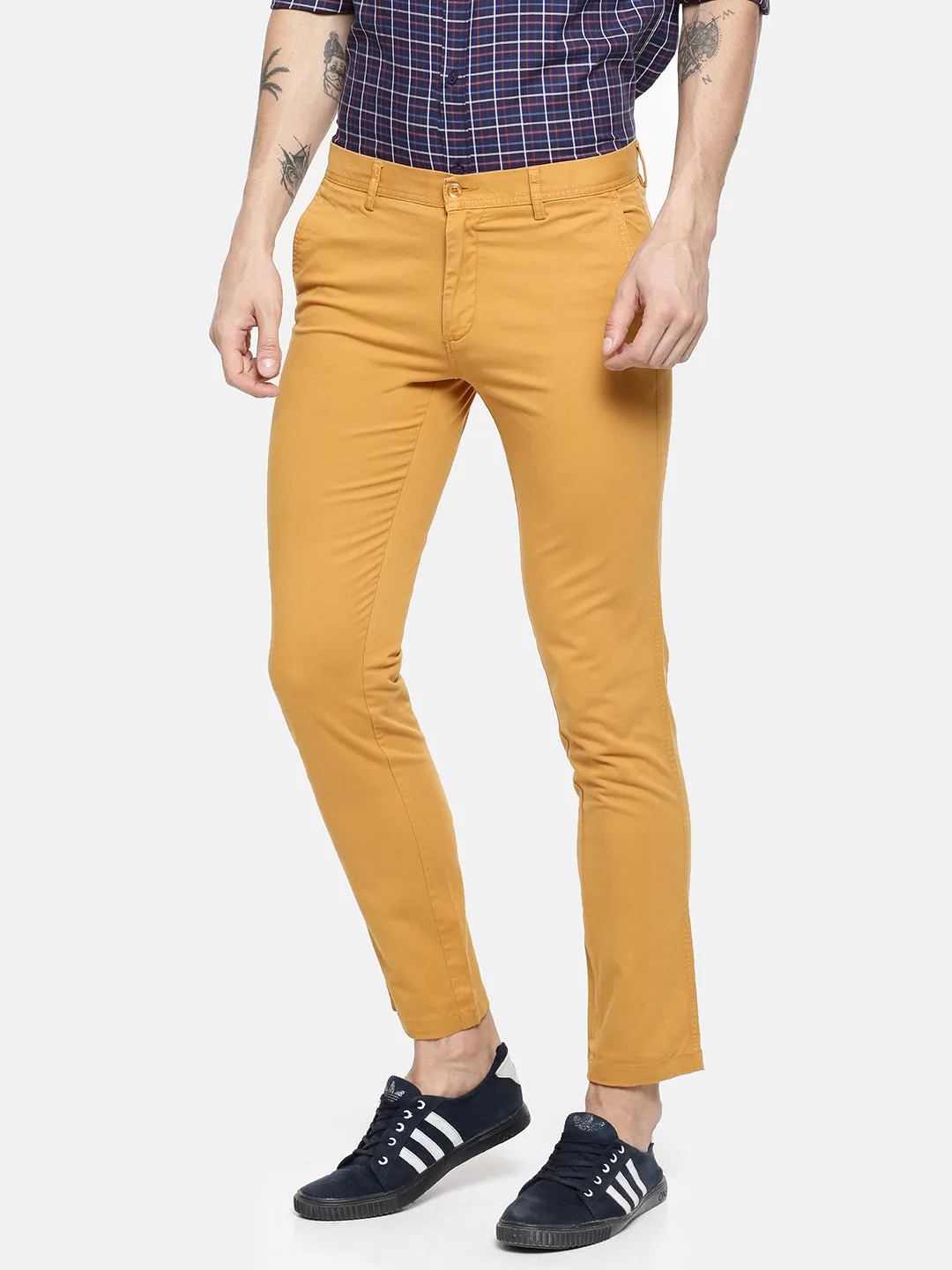 JDC Chinos Solid Trouser-Orange