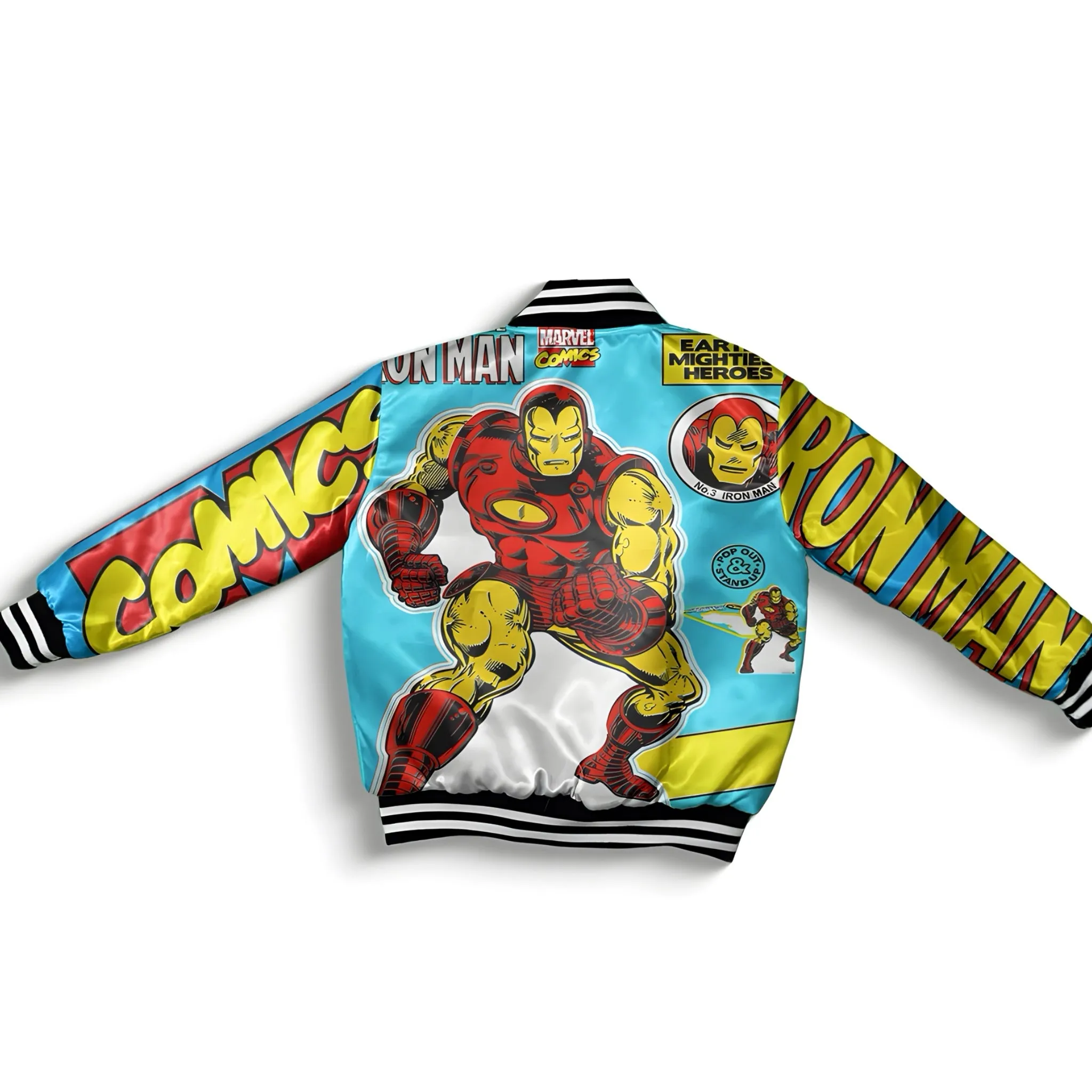 Kids comic iron man Bomber