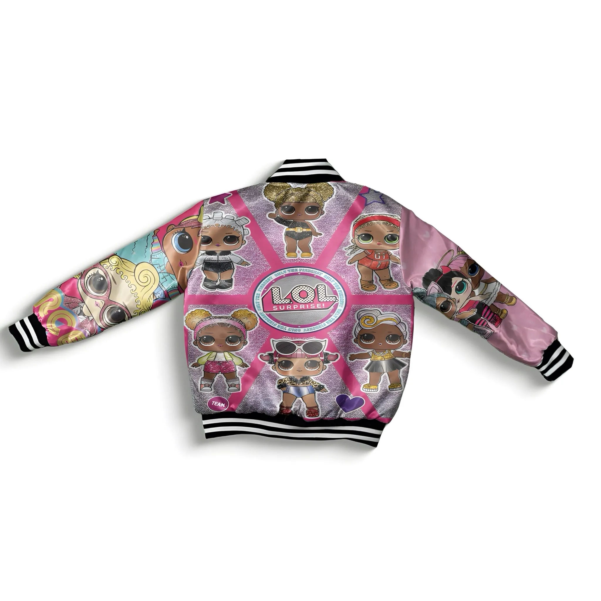 Kids glitter Doll Bomber