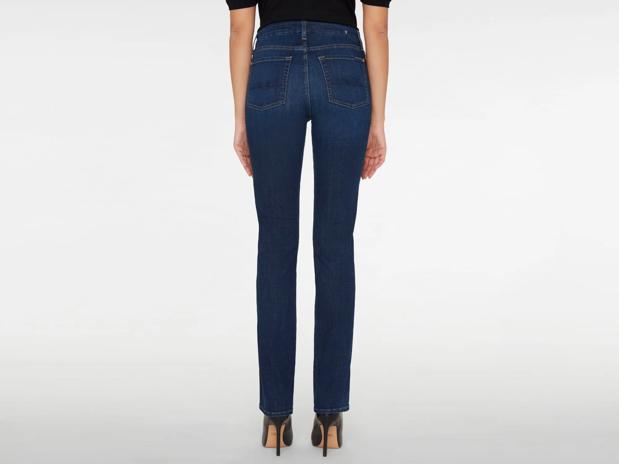 KIMMIE MID RISE STRAIGHT IN INDIGO RINSE