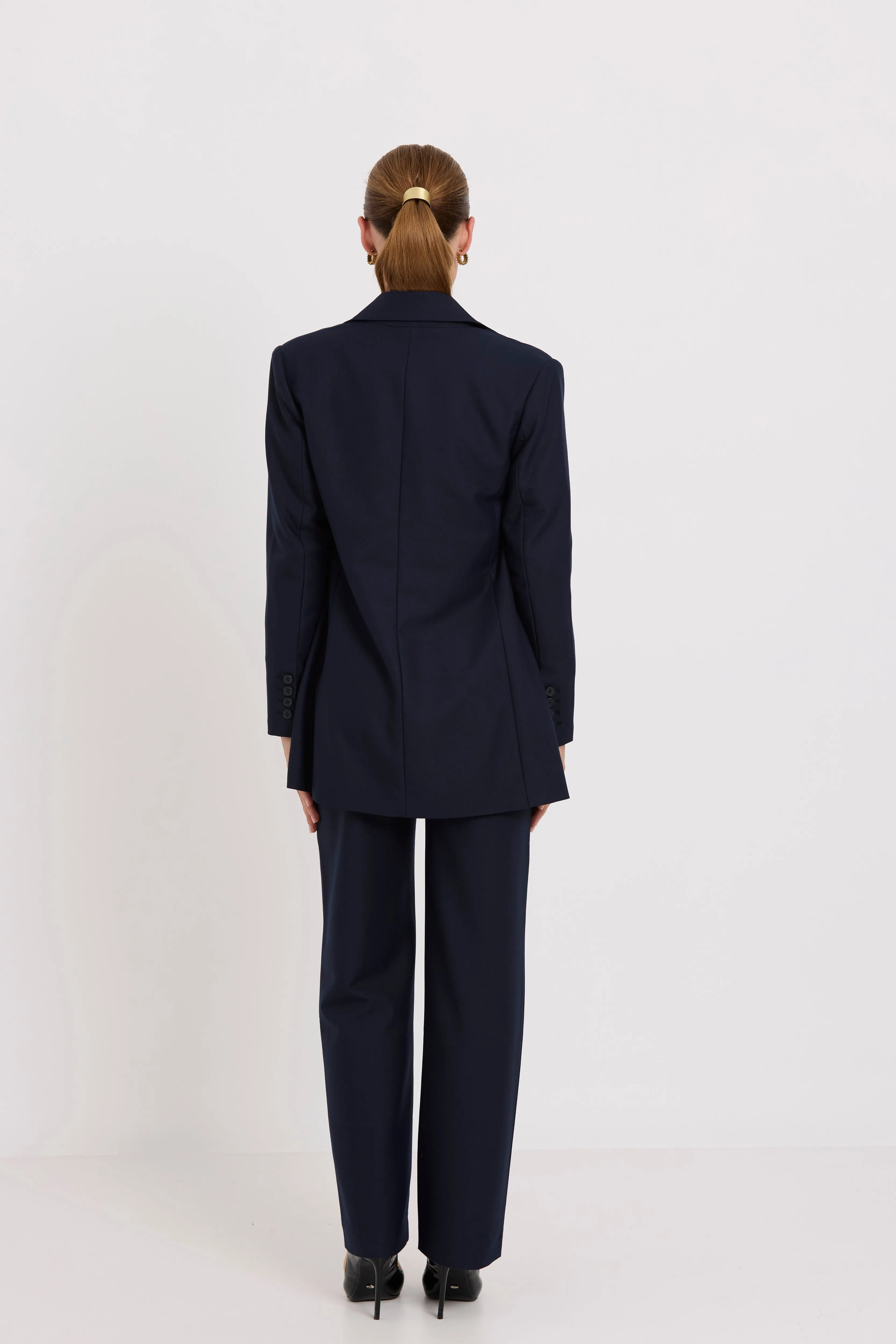 King Blazer | Navy Suiting