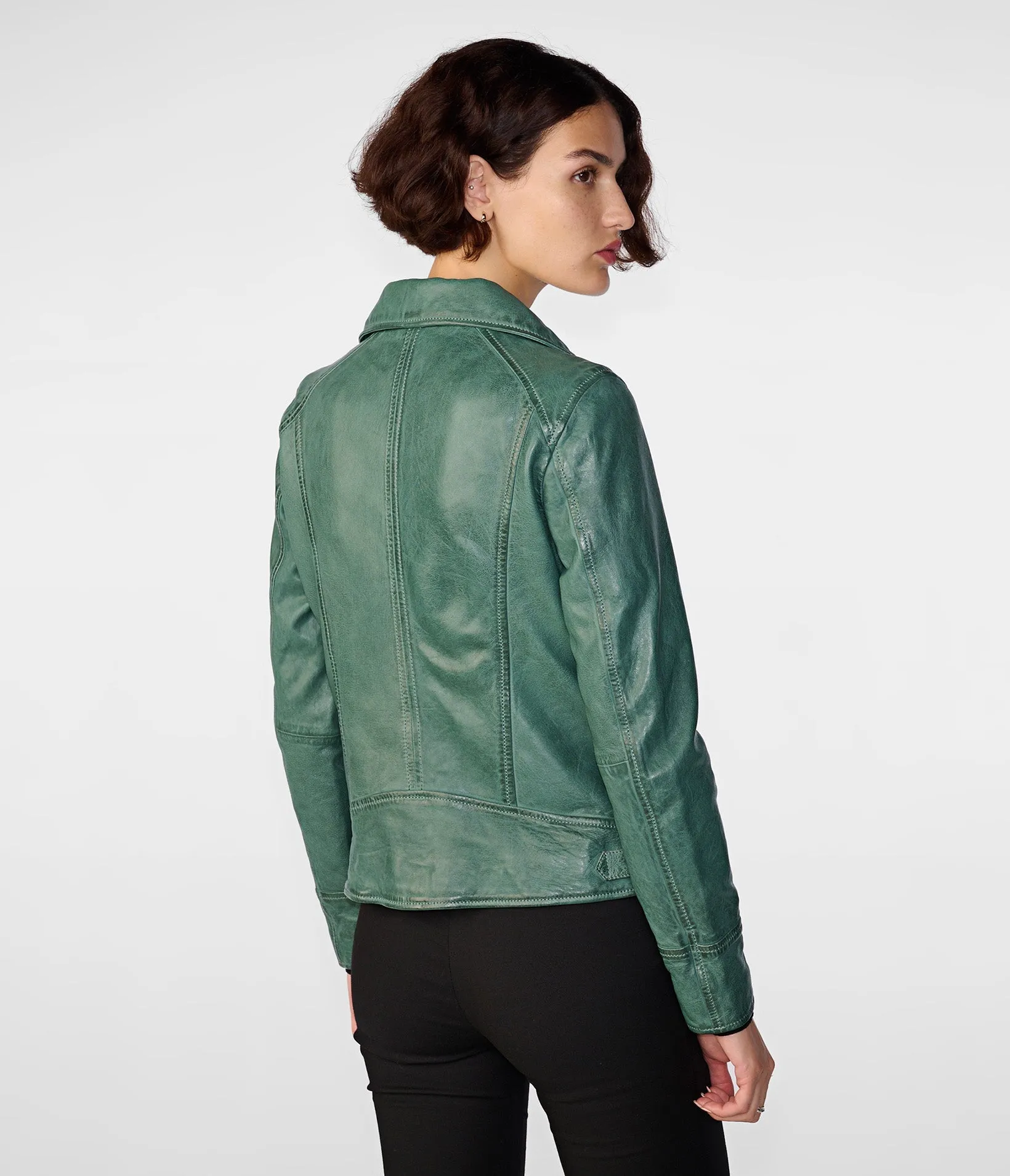 Marissa Moto Jacket Asymmetric