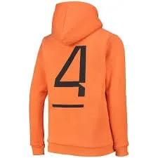 McLaren F1 Kids Lando Norris Core Hoodie- Youth Black