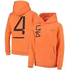 McLaren F1 Kids Lando Norris Core Hoodie- Youth Black