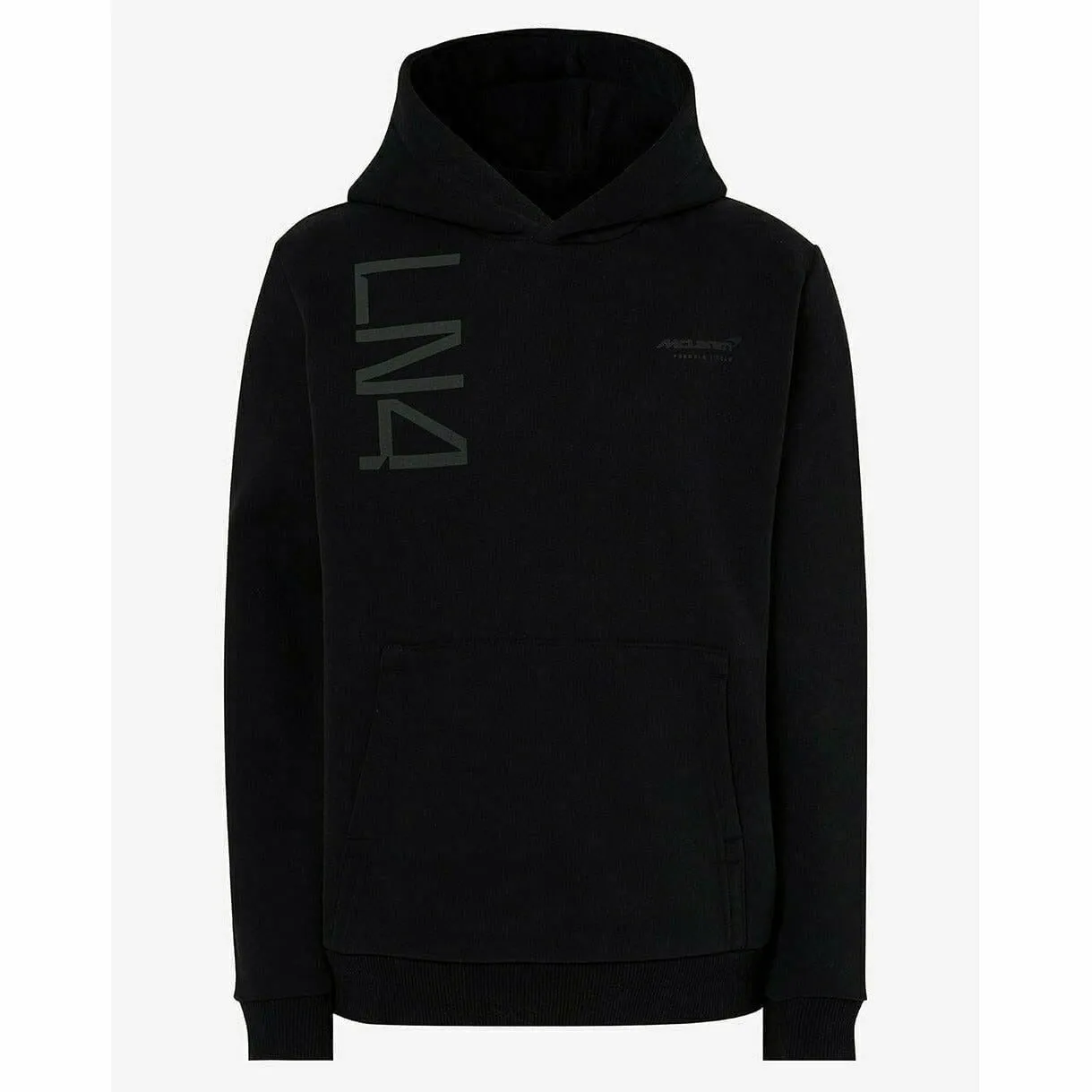 McLaren F1 Kids Lando Norris Core Hoodie- Youth Black