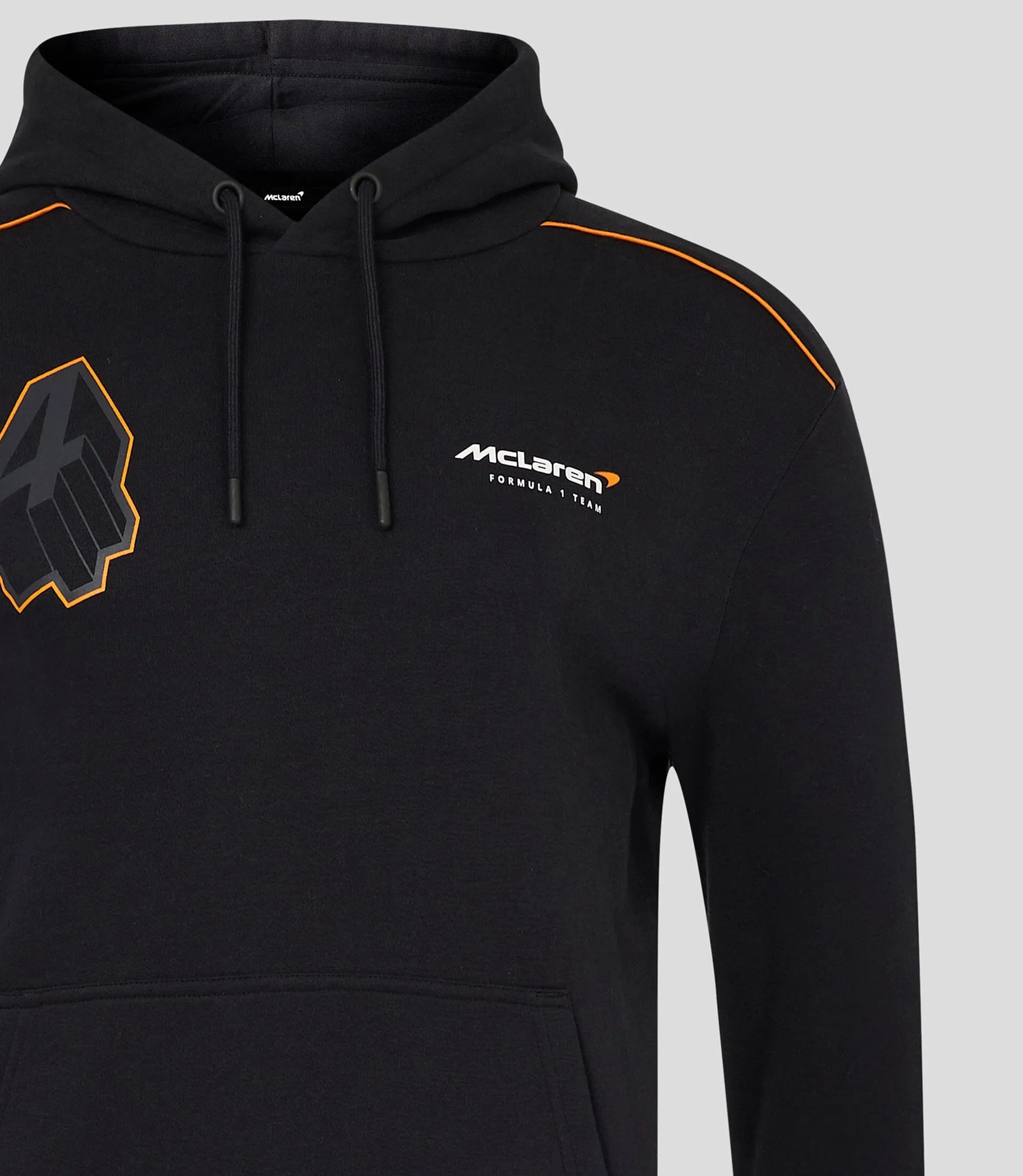 McLaren F1 Lando Norris Core Driver Hoodie - Papaya/Anthracite