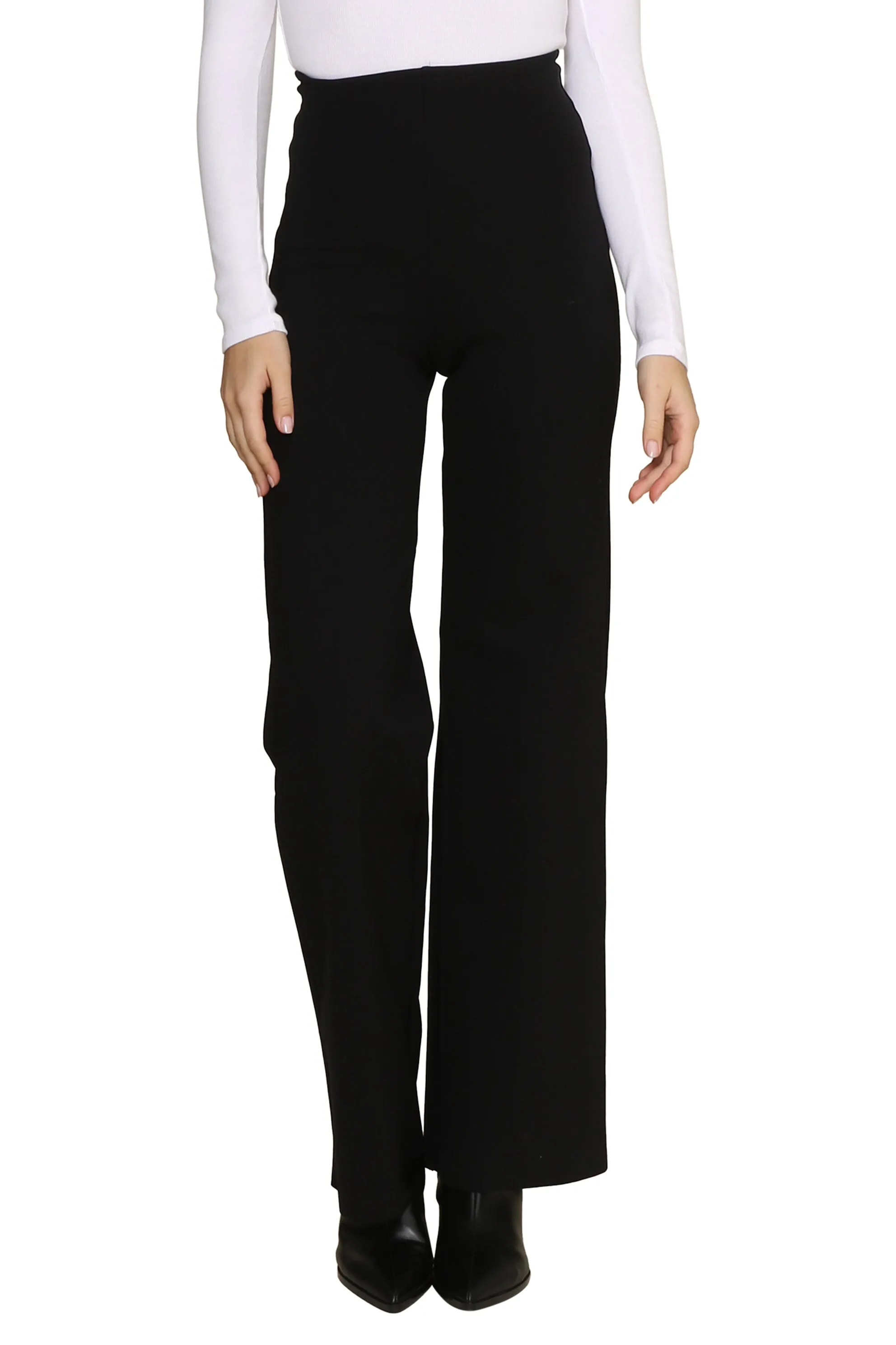 Neoprene Wide Leg Pant