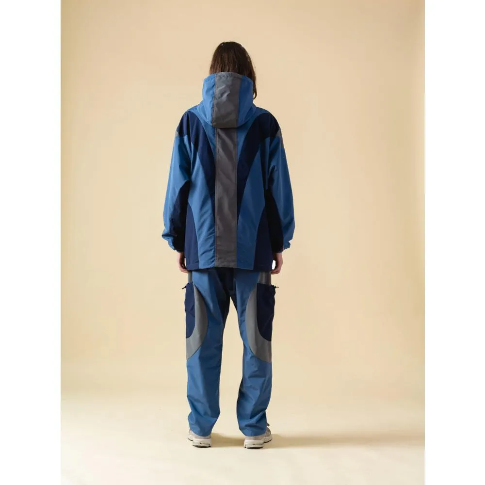 NINE POINT NINE LEVEL PANT-BLUE