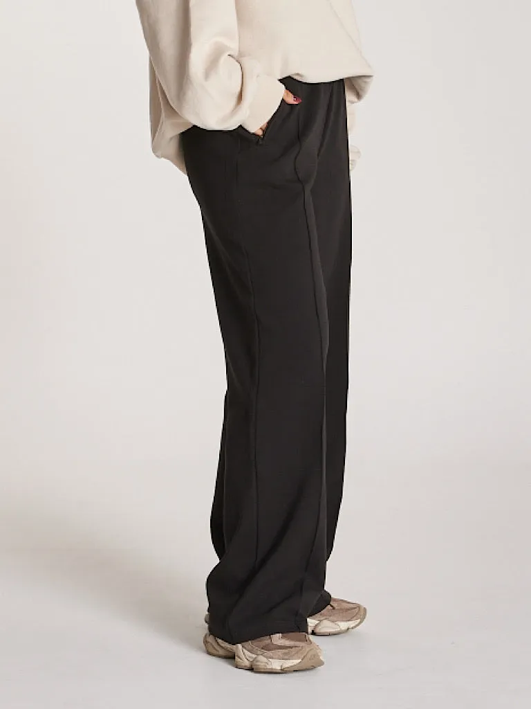 Noah Wide Leg Pants - Black