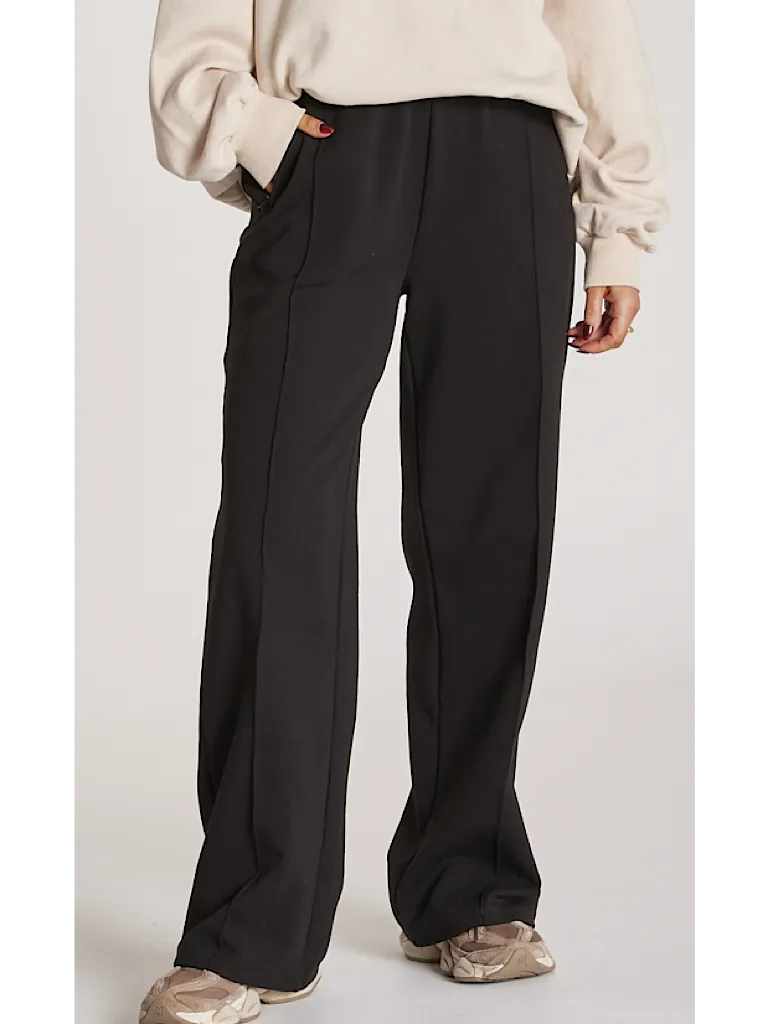 Noah Wide Leg Pants - Black