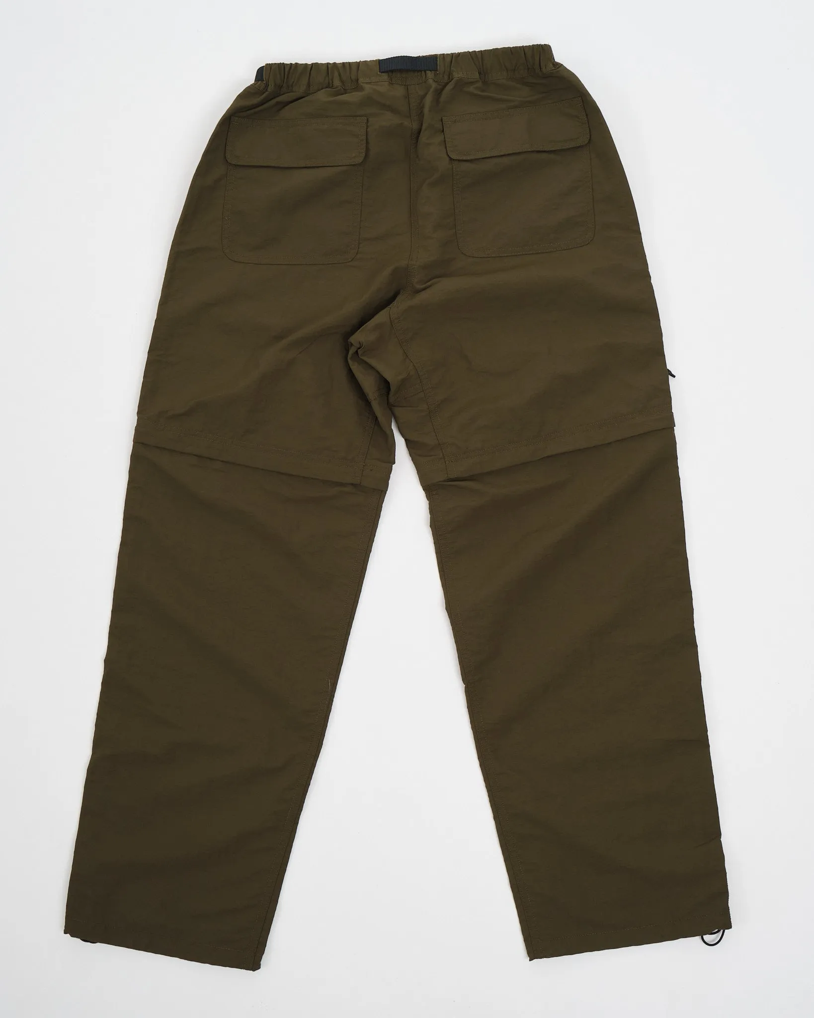 Nylon Tussah Convertible Pant Deep Olive