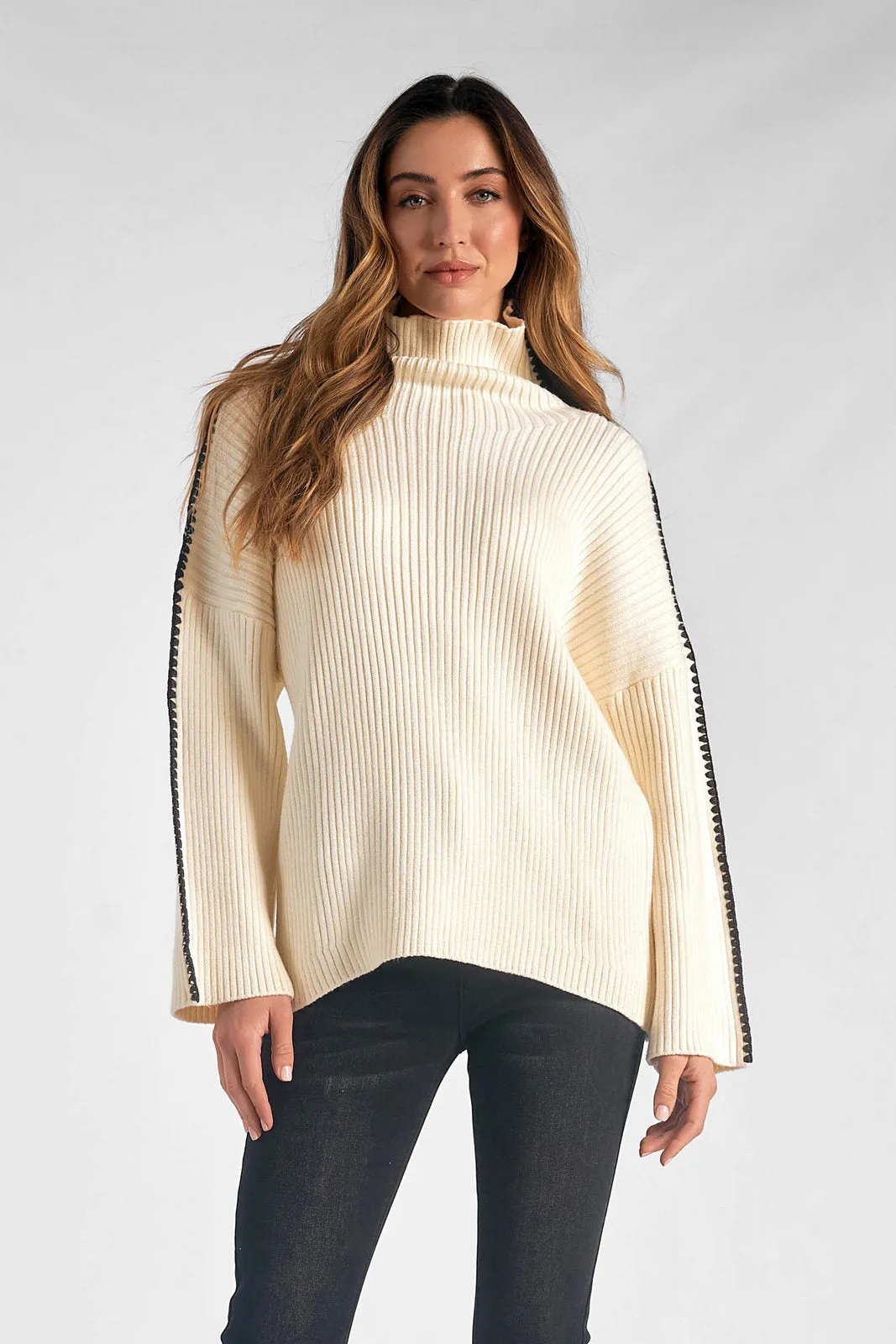 Open Hem Sweater