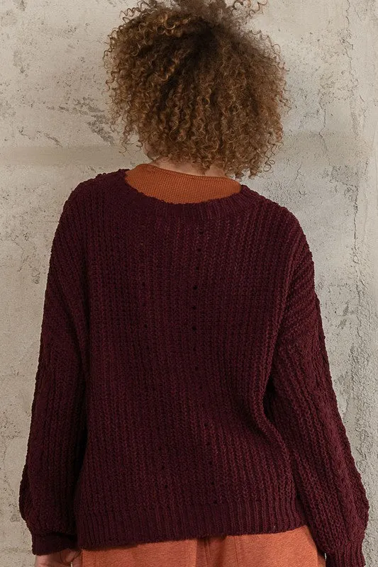 Oxford Chenille Sweater