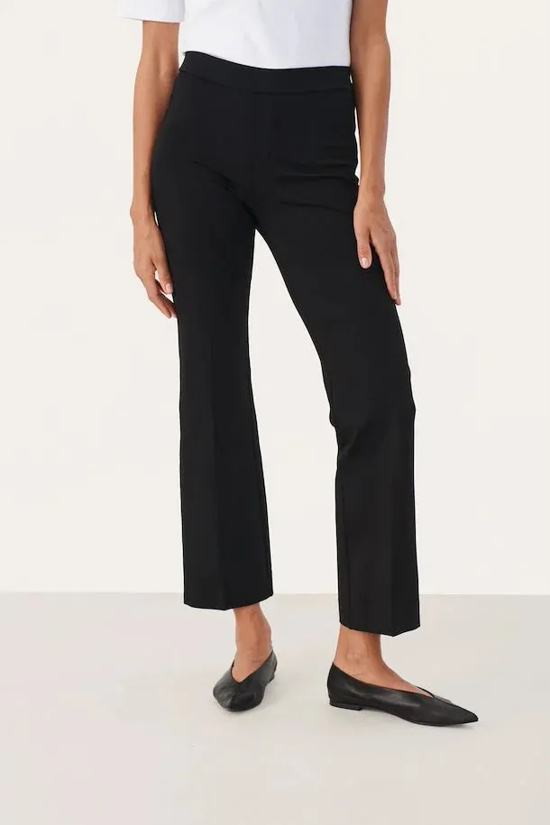 PART TWO PONTA TROUSERS BLACK