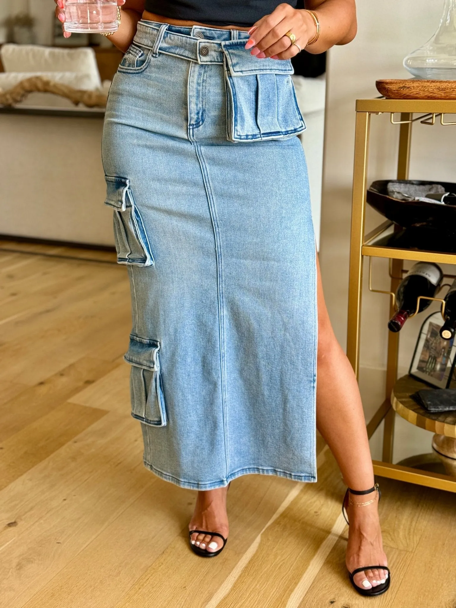 Peyton Cargo Skirt