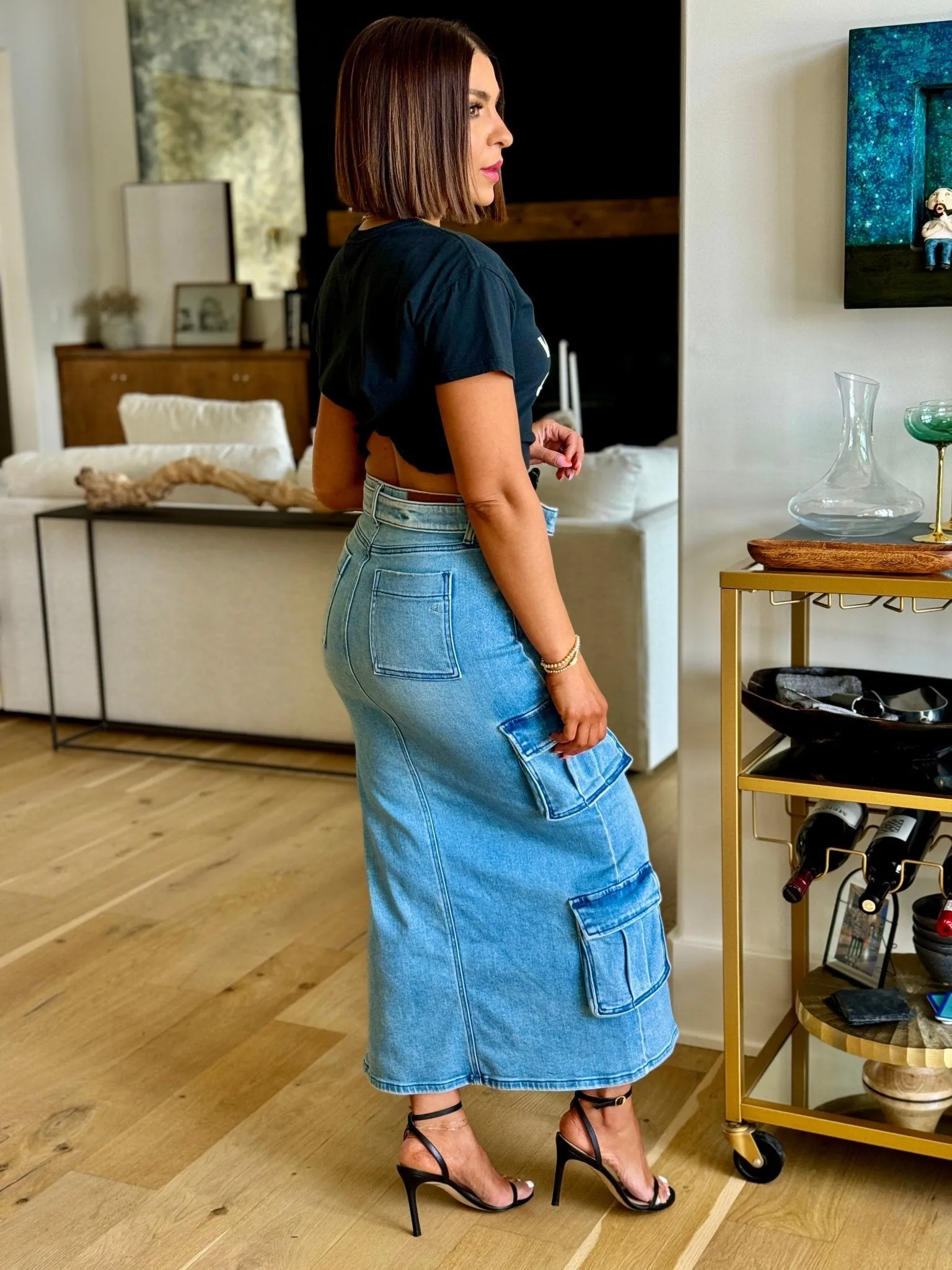 Peyton Cargo Skirt