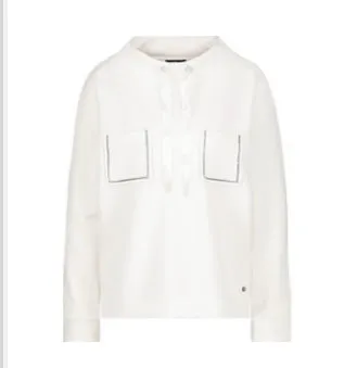 Pocket Sweatshirt- Off White (Size UK 14)