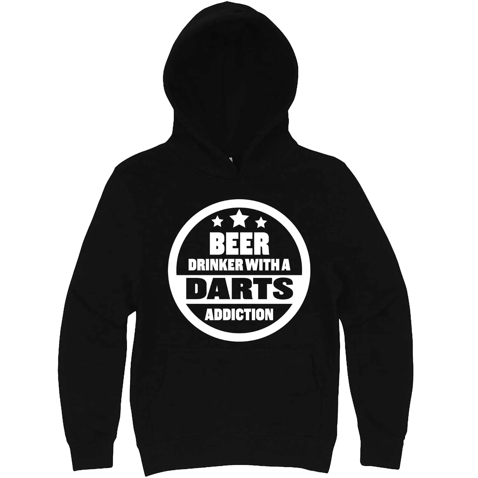 "Beer Drinker with a Darts Addiction" hoodie