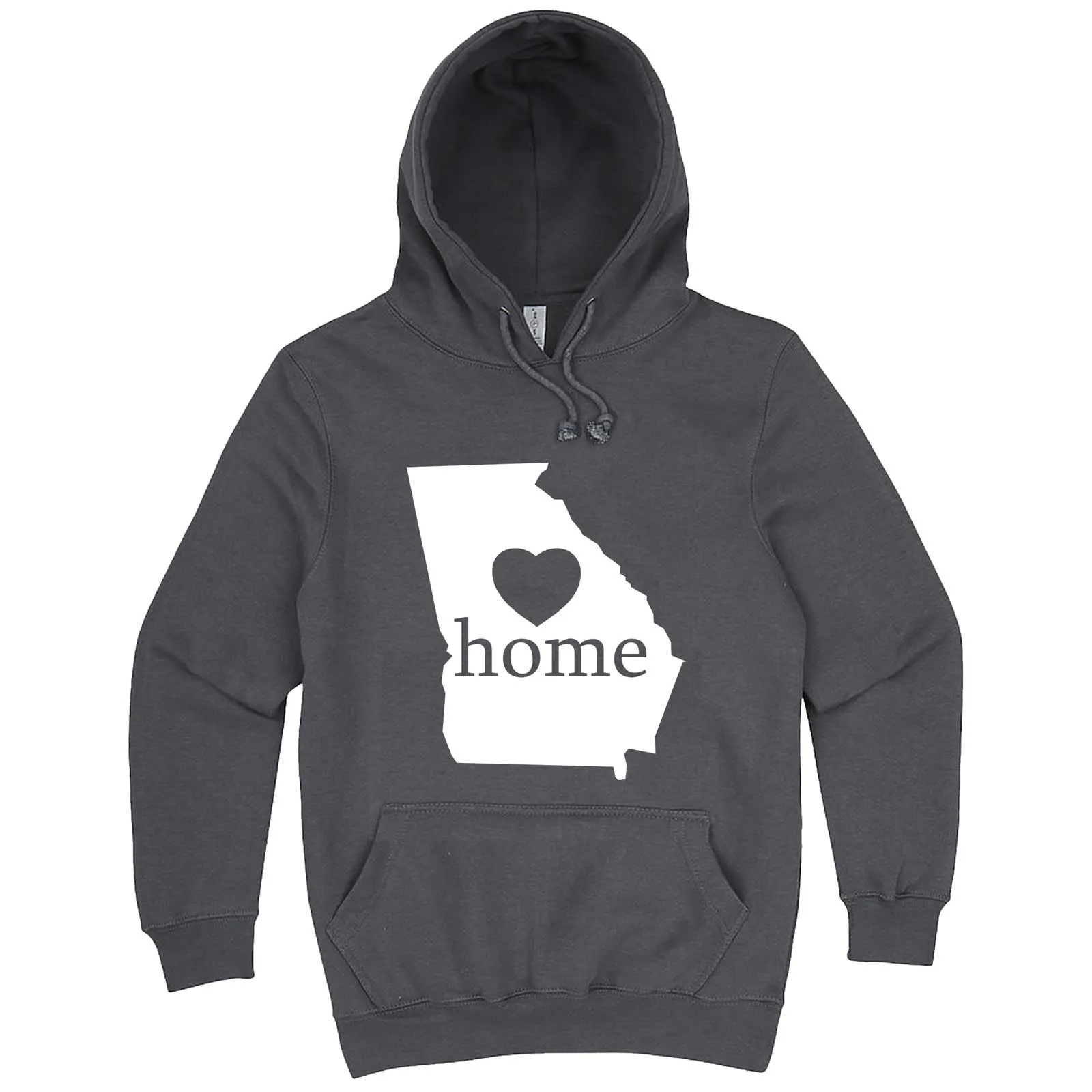 "Georgia Home State Pride, Pink" hoodie