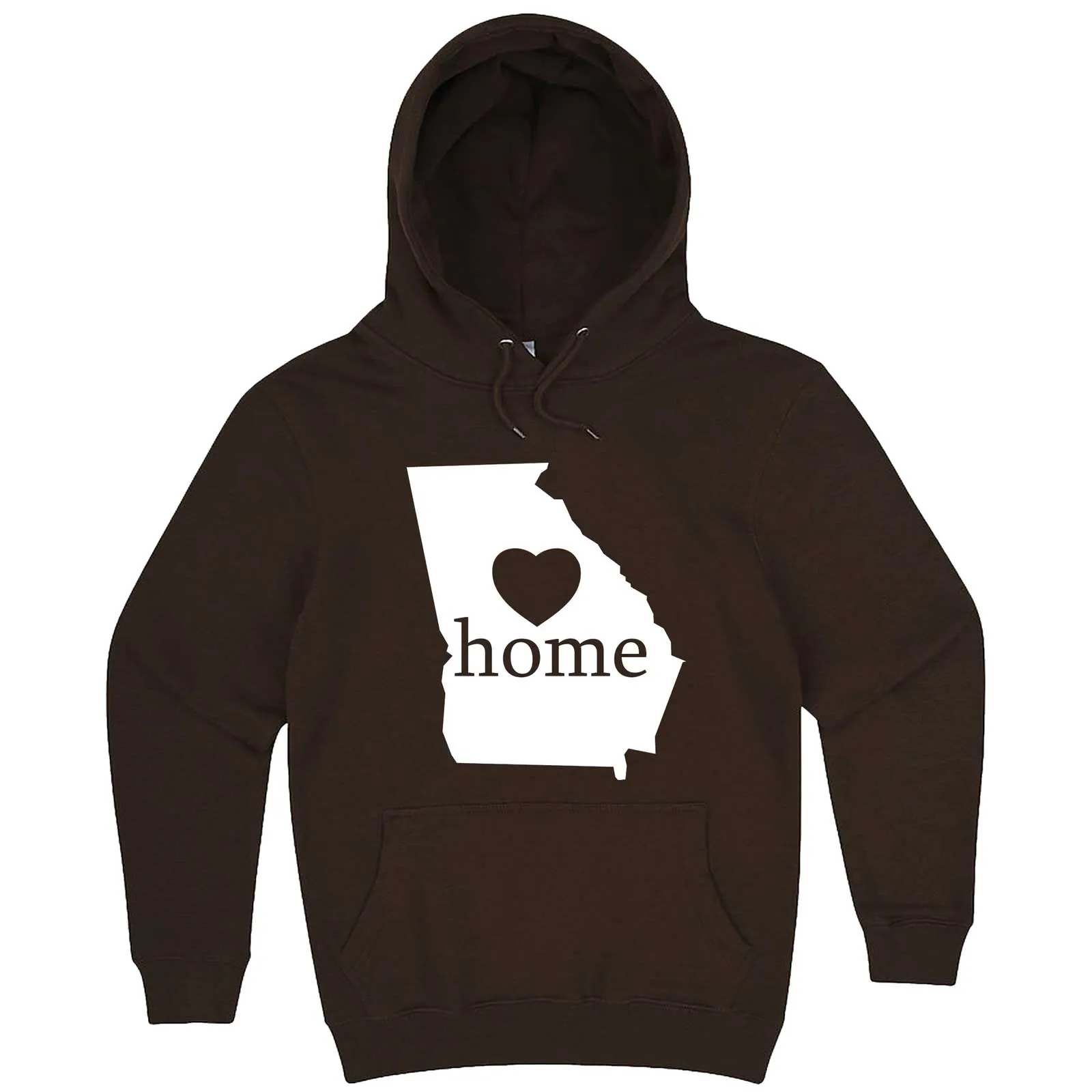 "Georgia Home State Pride, Pink" hoodie