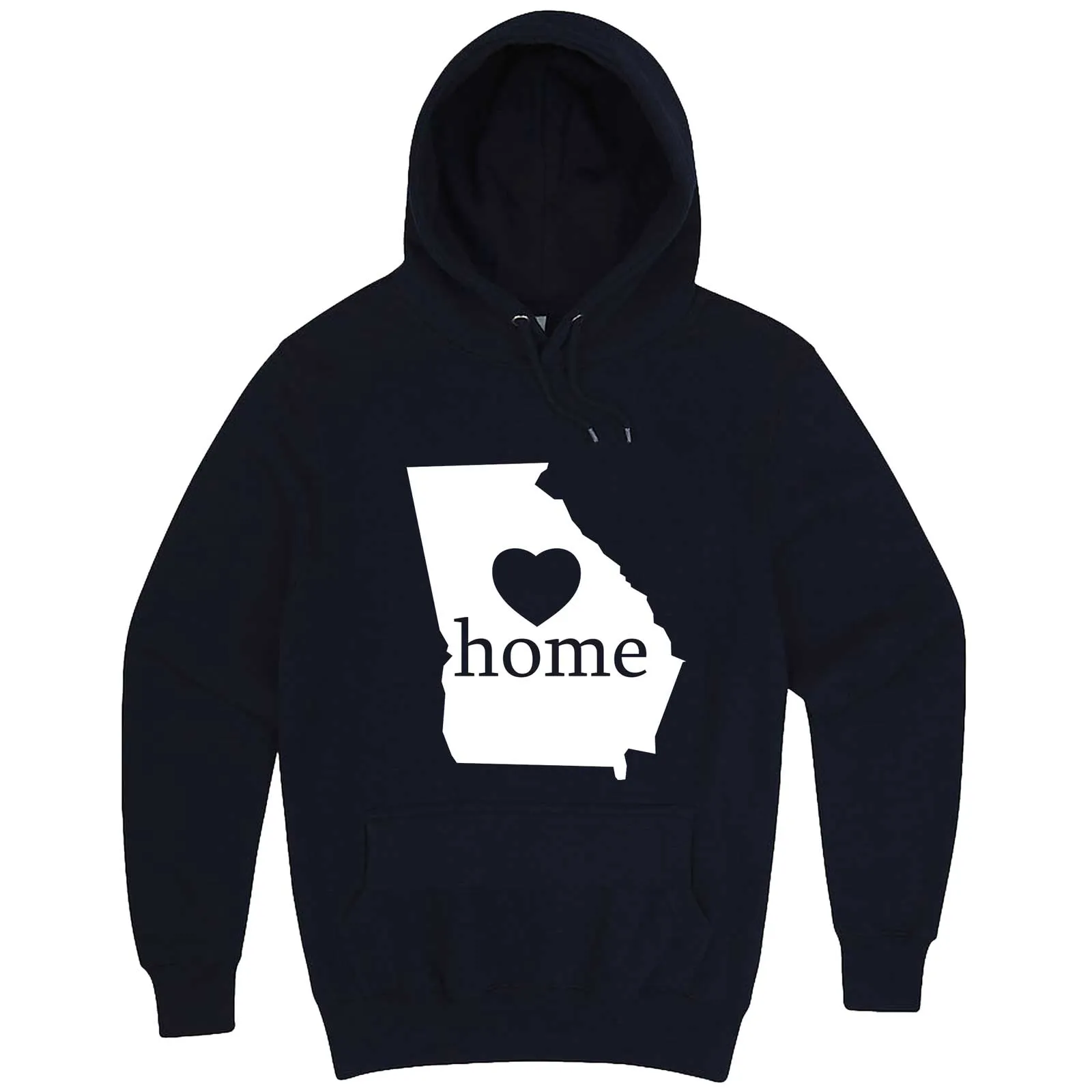 "Georgia Home State Pride, Pink" hoodie