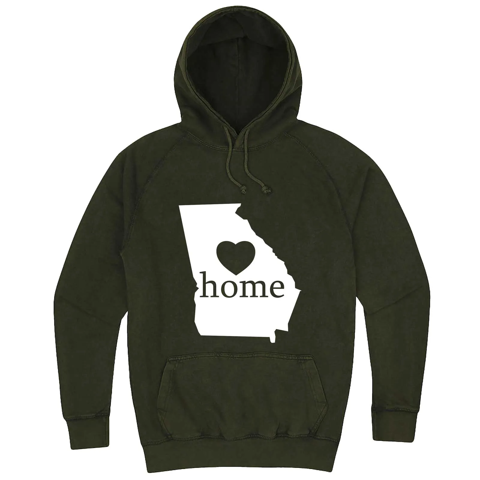 "Georgia Home State Pride, Pink" hoodie