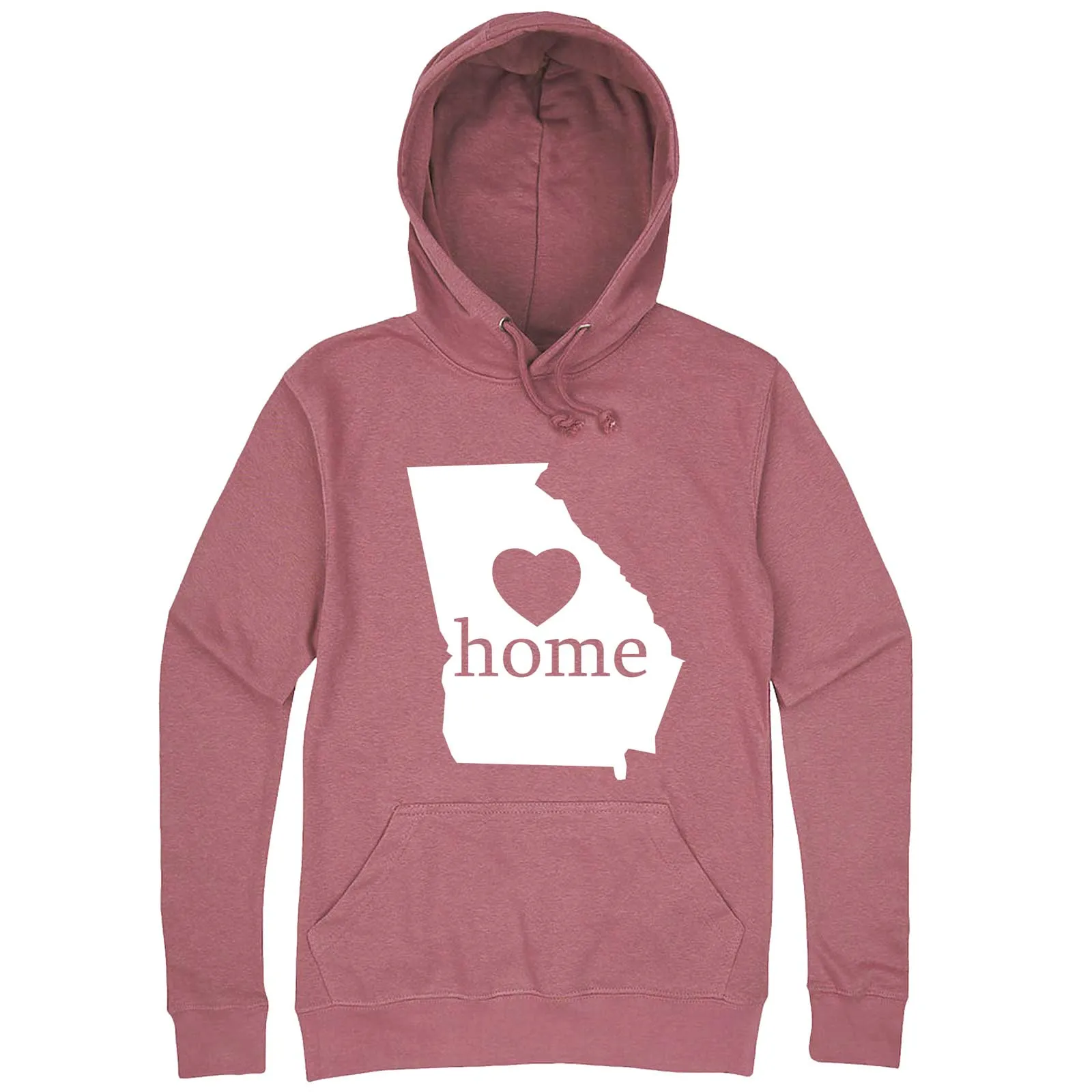 "Georgia Home State Pride, Pink" hoodie