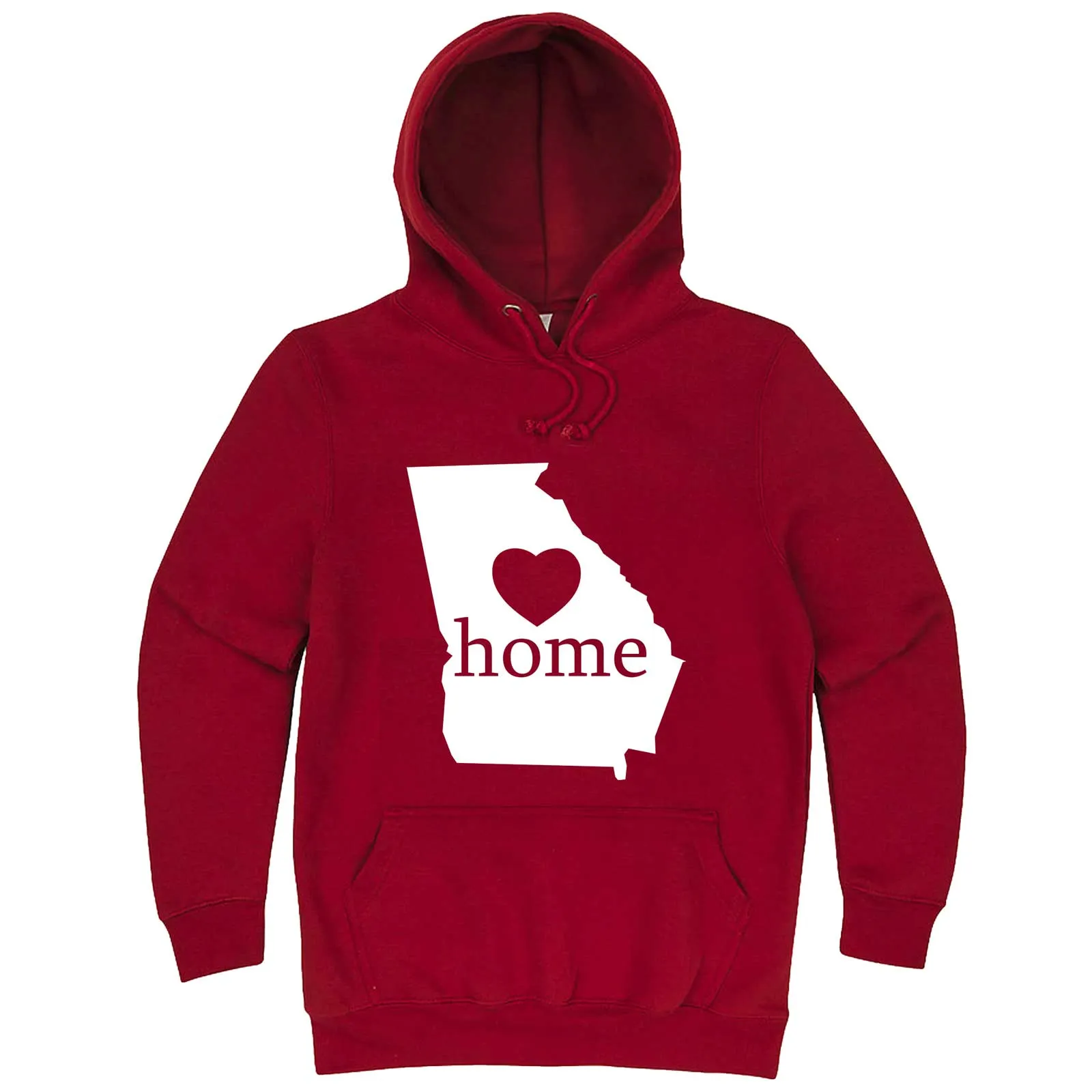 "Georgia Home State Pride, Pink" hoodie