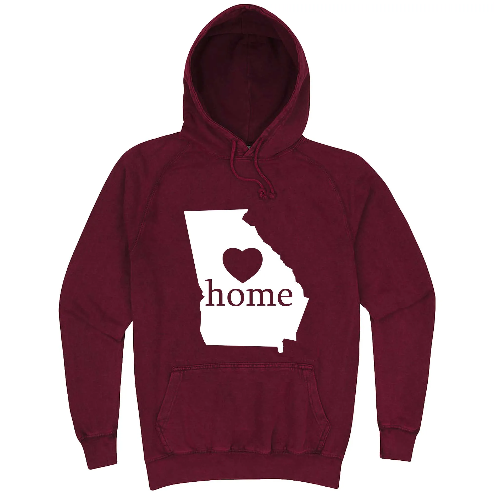 "Georgia Home State Pride, Pink" hoodie