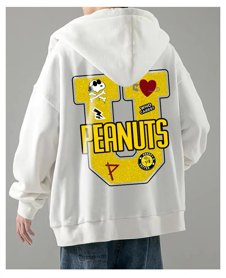 "Snoopy" High Graded Odell Fabric Hoodie Available in 2 Colors 7048