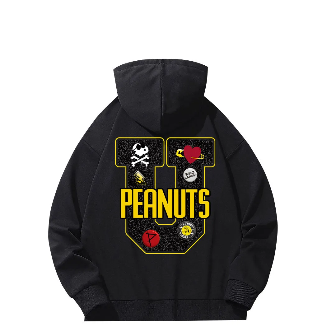 "Snoopy" High Graded Odell Fabric Hoodie Available in 2 Colors 7048