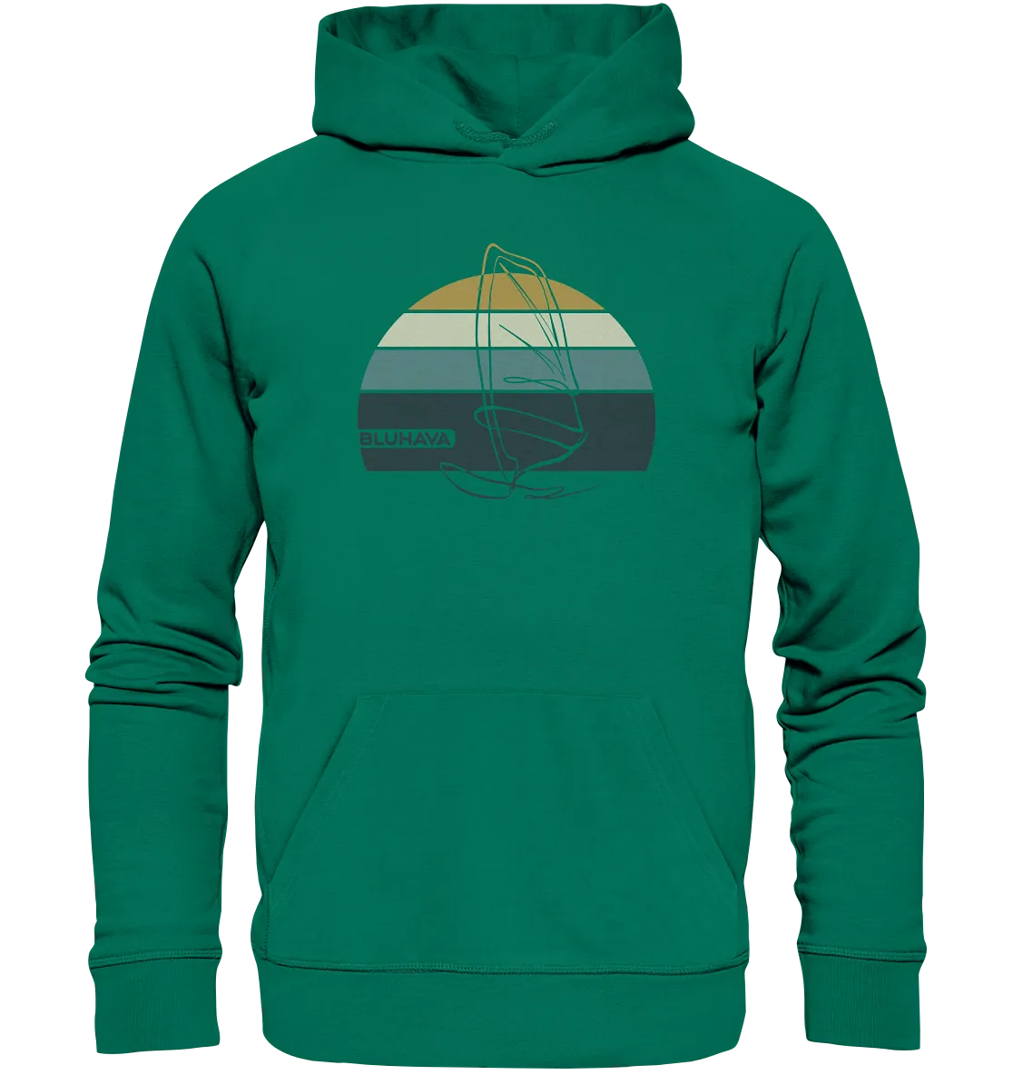 "Sunset WindsurflIiner" - Unisex Premium Organic Hoodie