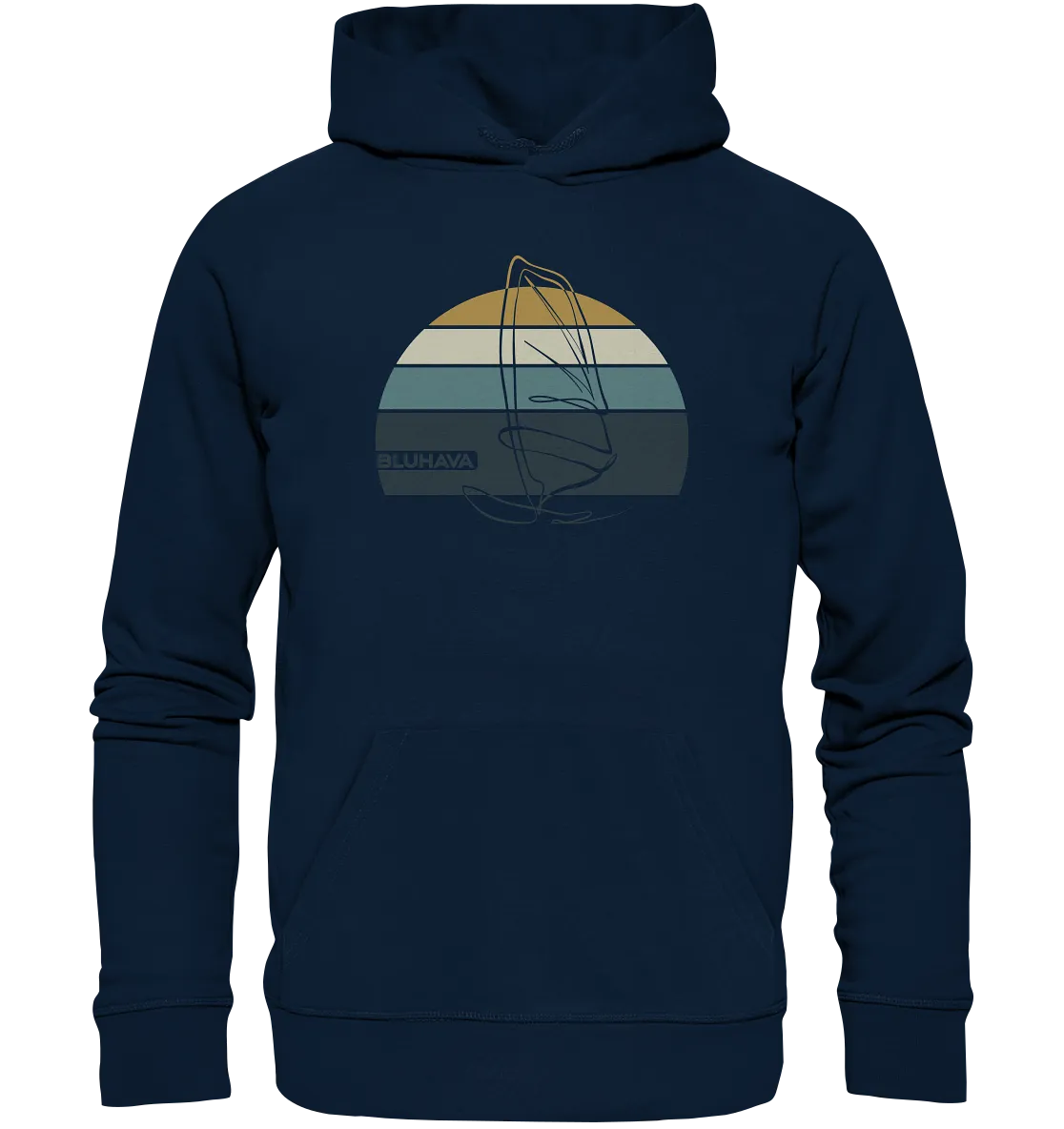 "Sunset WindsurflIiner" - Unisex Premium Organic Hoodie