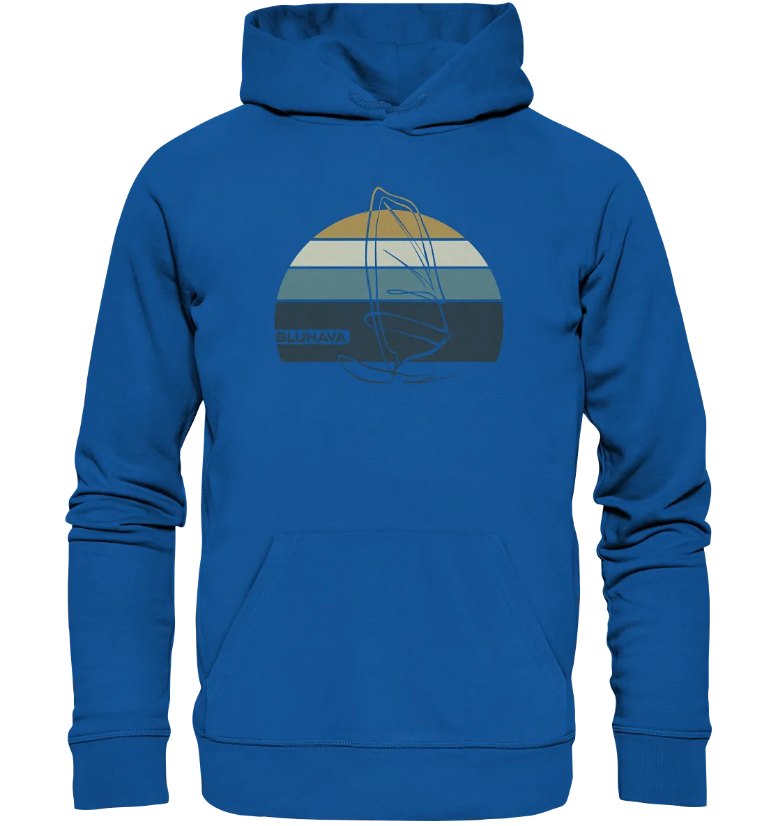 "Sunset WindsurflIiner" - Unisex Premium Organic Hoodie