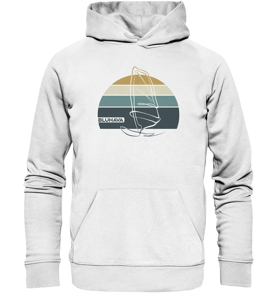 "Sunset WindsurflIiner" - Unisex Premium Organic Hoodie