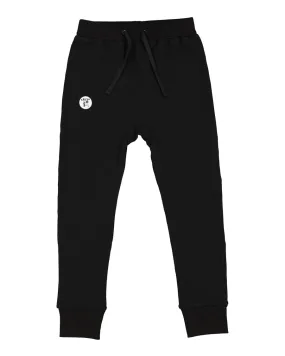 Rad Tribe Pant in Black & Blue Ash