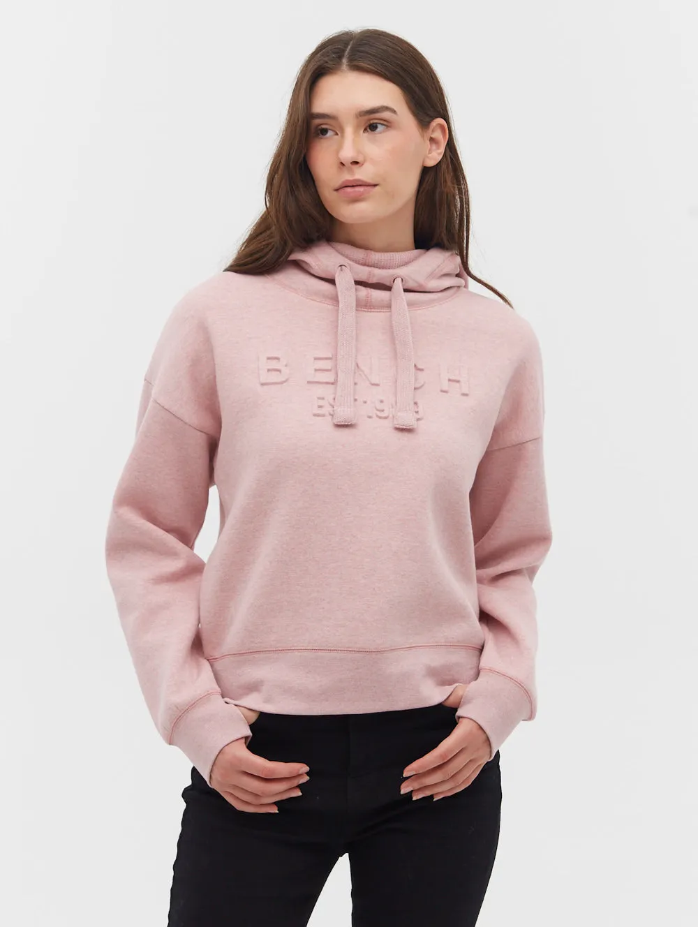 Reapi Deboss Cowlneck Hoodie